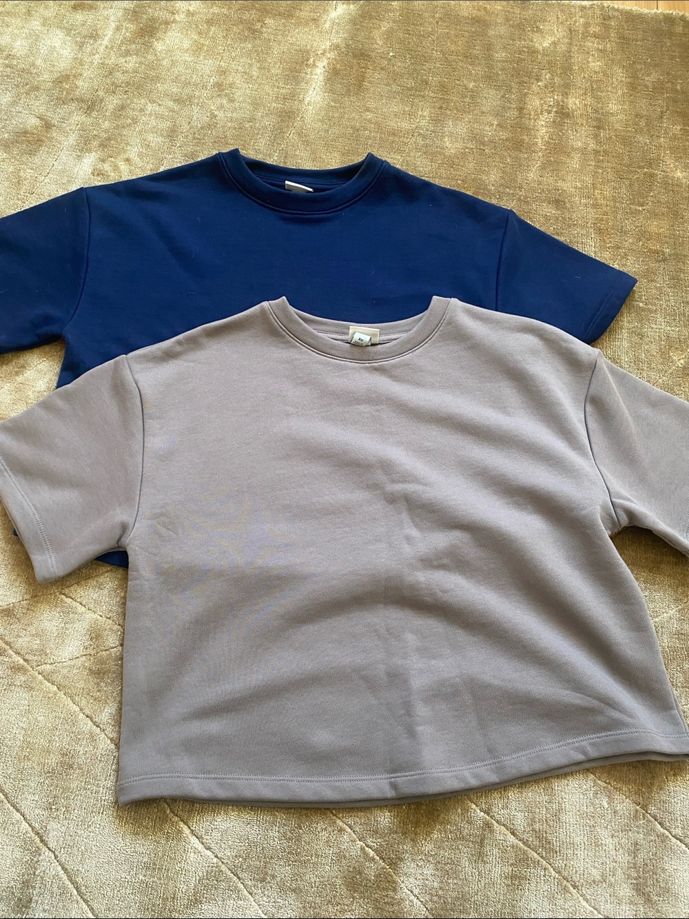 a new day Women's Short Sleeve Tees in Navy and beige
